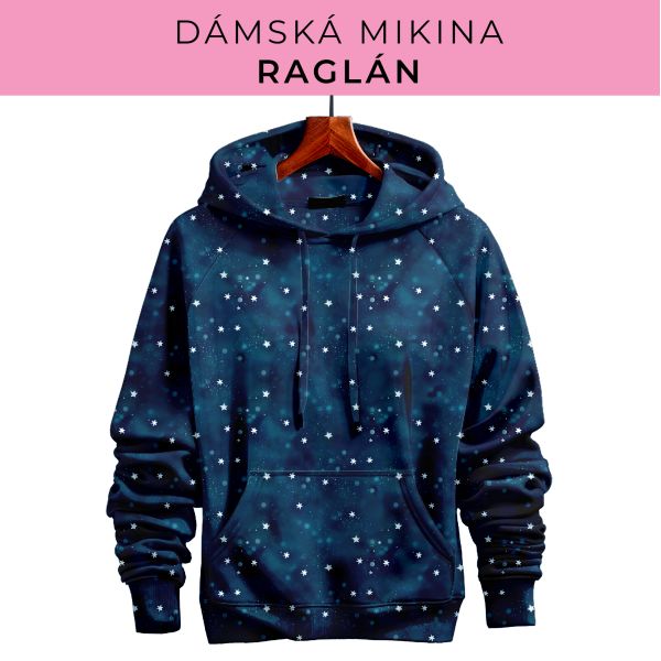 DÁMSKÝ střih - mikina raglán
