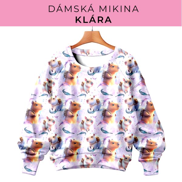 DÁMSKÝ střih - mikina Klára