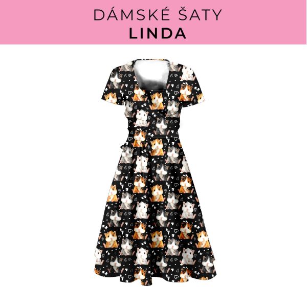 DÁMSKÝ střih - šaty Linda
