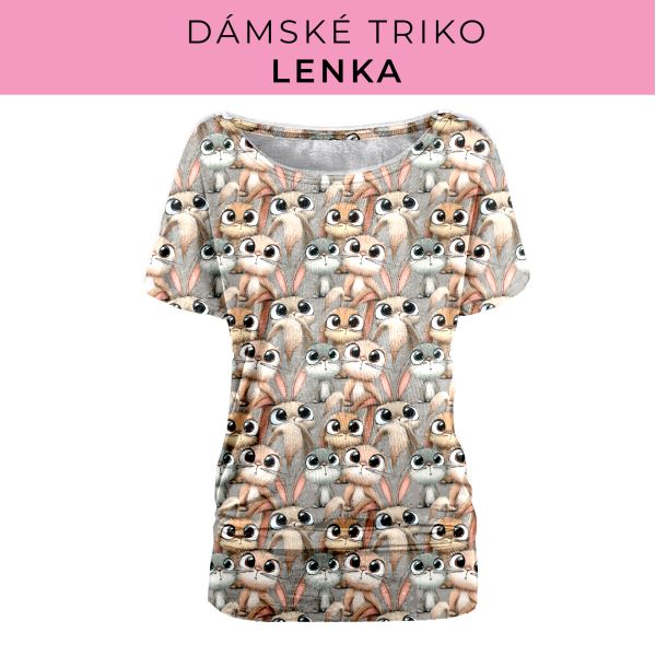 DÁMSKÝ střih - Triko Lenka