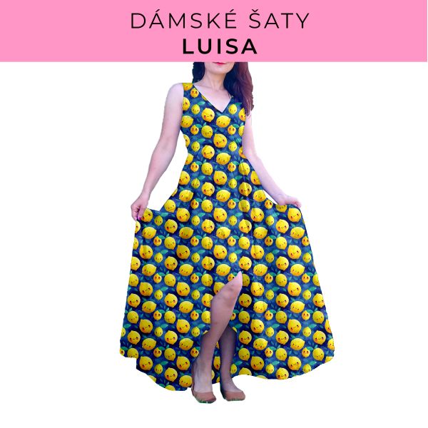 DÁMSKÝ střih - šaty Luisa