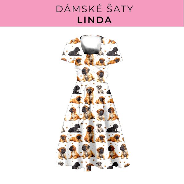 DÁMSKÝ střih - šaty Linda
