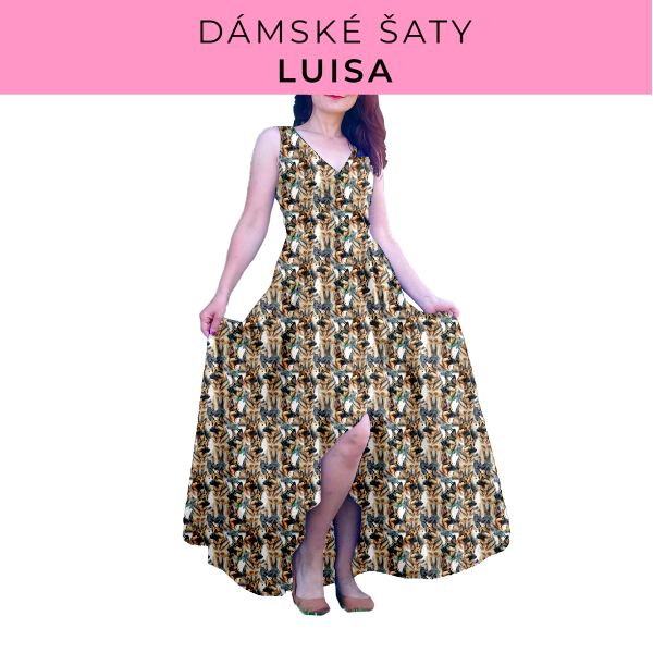 DÁMSKÝ střih - šaty Luisa