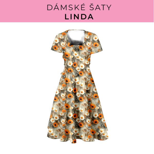 DÁMSKÝ střih - šaty Linda