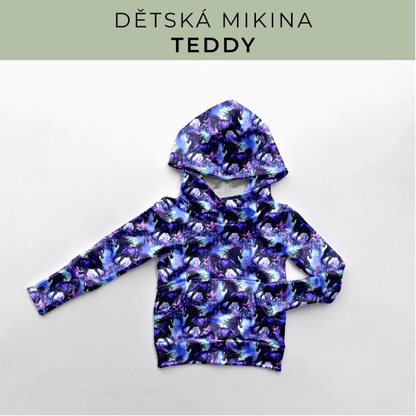 DĚTSKÝ střih - Mikina Teddy