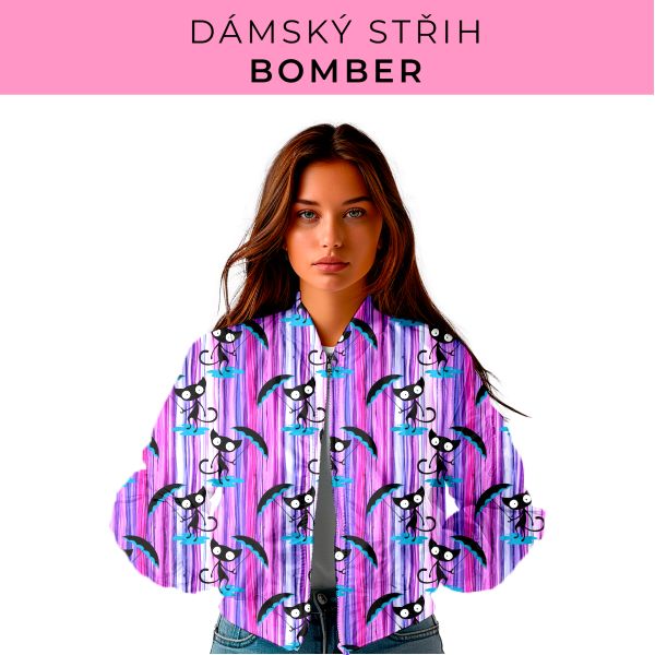 DÁMSKÝ střih - Bomber