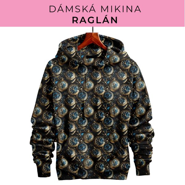 DÁMSKÝ střih - mikina raglán