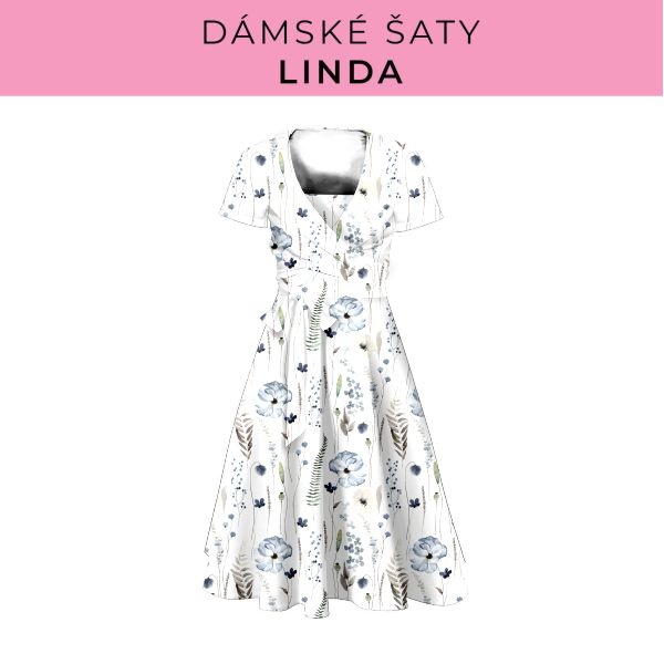 DÁMSKÝ střih - šaty Linda