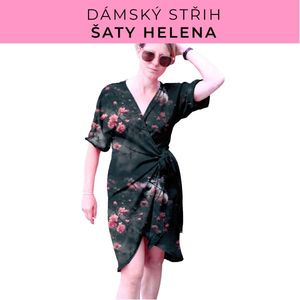 Dámský střih na šaty  Helena