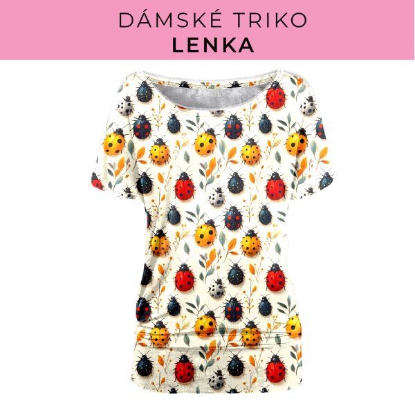 DÁMSKÝ střih - Triko Lenka