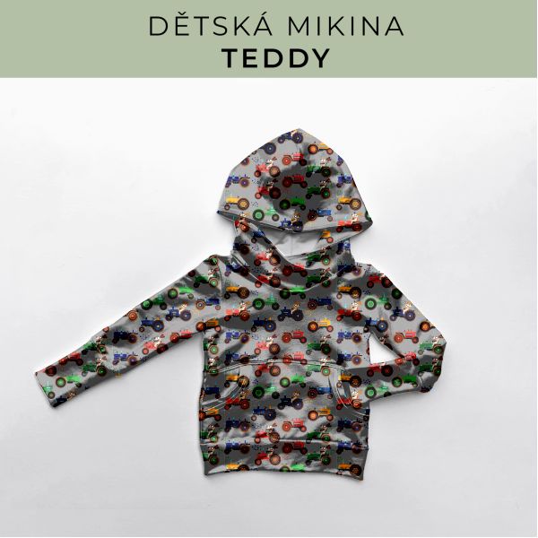 DĚTSKÝ střih - Mikina Teddy