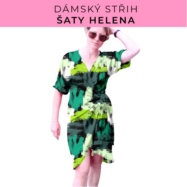 Dámský střih na šaty  Helena