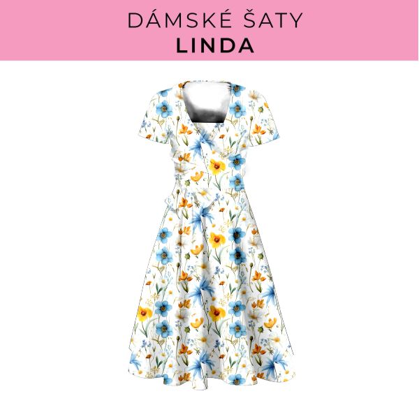 DÁMSKÝ střih - šaty Linda