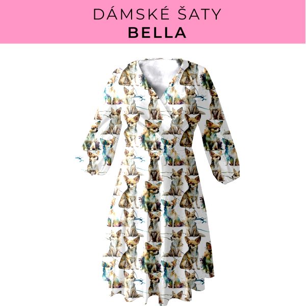 DÁMSKÝ střih - šaty Bella