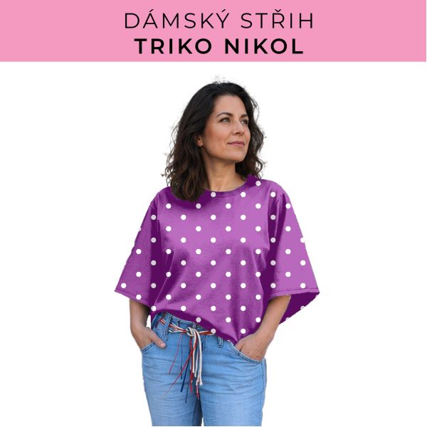 Dámský střih -  triko Nikol