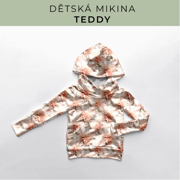 DĚTSKÝ střih - Mikina Teddy