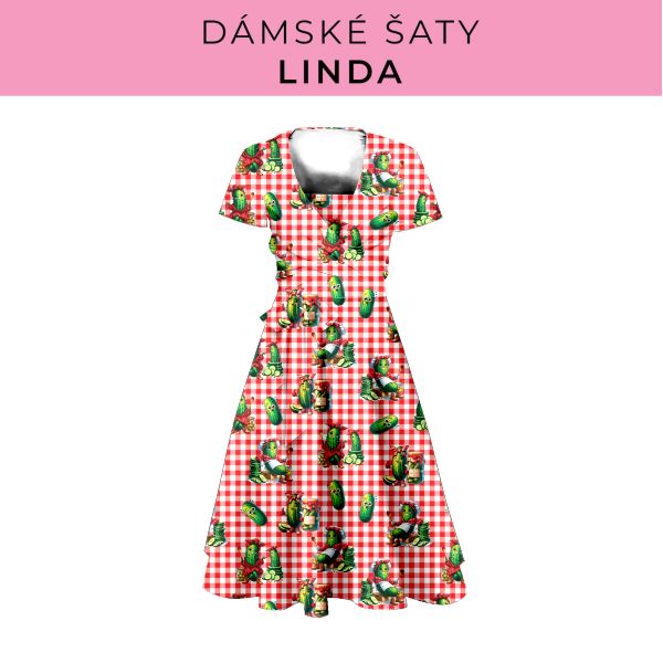 DÁMSKÝ střih - šaty Linda