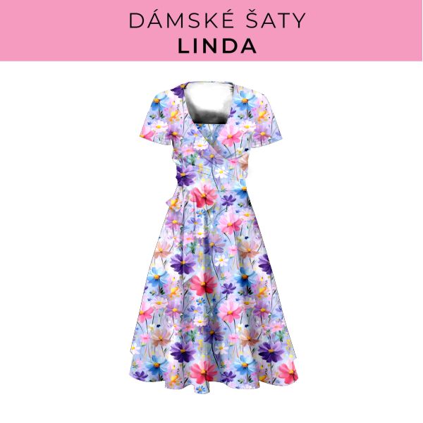 DÁMSKÝ střih - šaty Linda