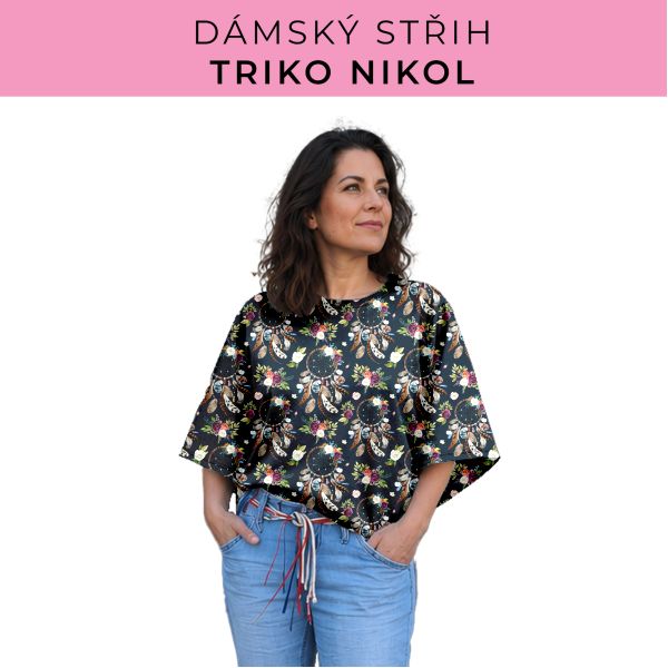 Dámský střih -  triko Nikol