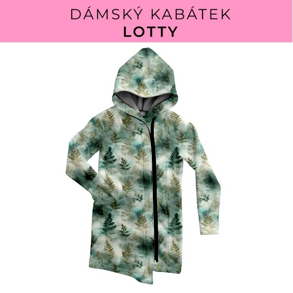 DÁMSKÝ střih - Kabátek Lotty