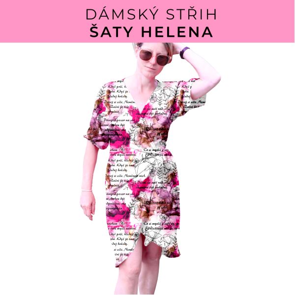Dámský střih na šaty  Helena