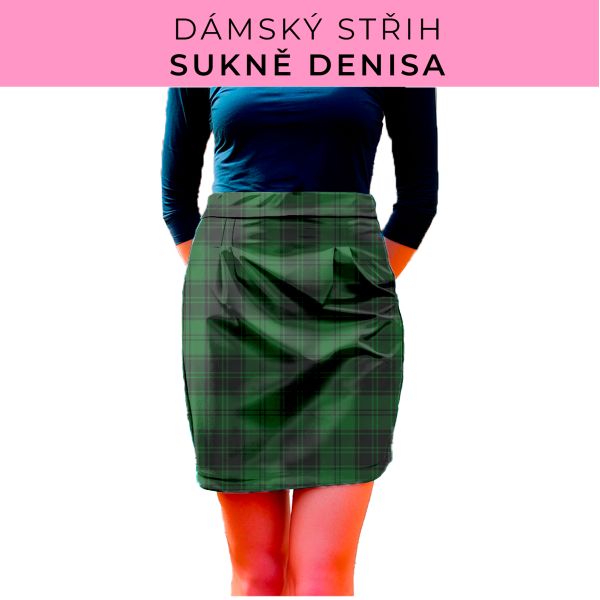 Dámský střih - Dámská sukně Denisa