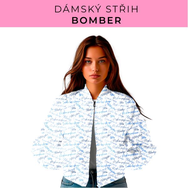 DÁMSKÝ střih - Bomber