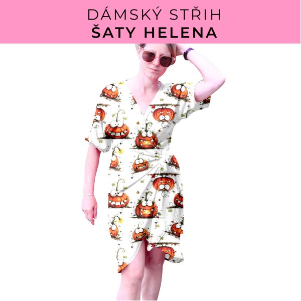 Dámský střih na šaty  Helena