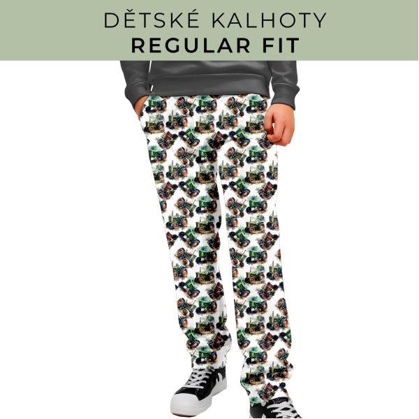 DĚTSKÝ STŘIH - Kalhoty Regular fit