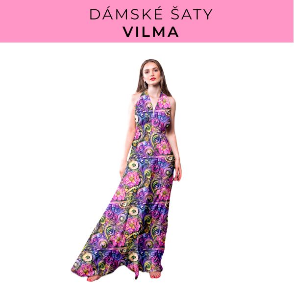 DÁMSKÝ střih - šaty Vilma