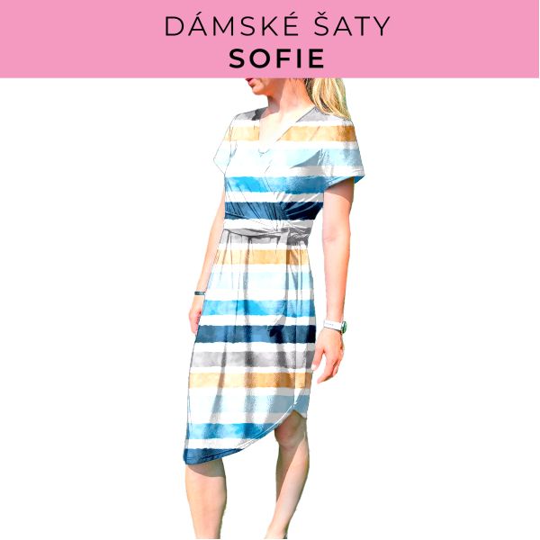 DÁMSKÝ střih - šaty Sofie