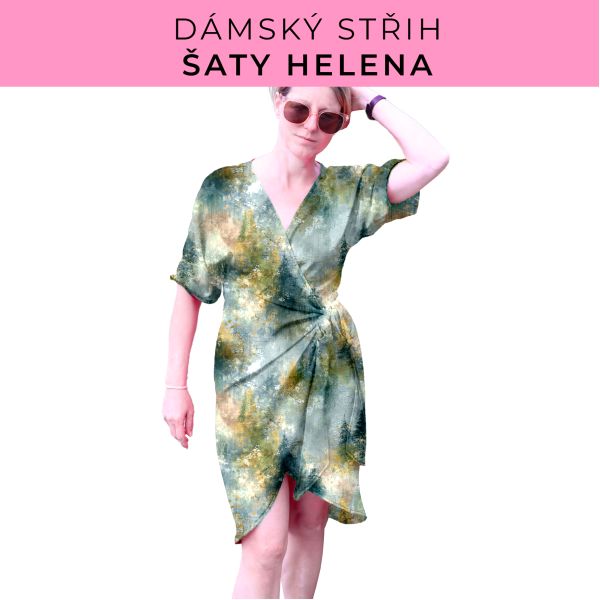 Dámský střih na šaty  Helena