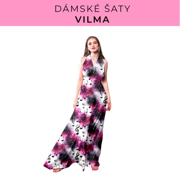 DÁMSKÝ střih - šaty Vilma