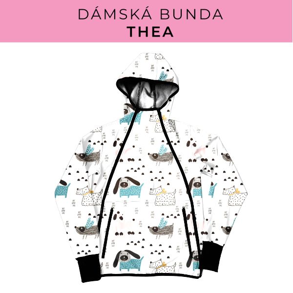 DÁMSKÝ střih - bunda Thea
