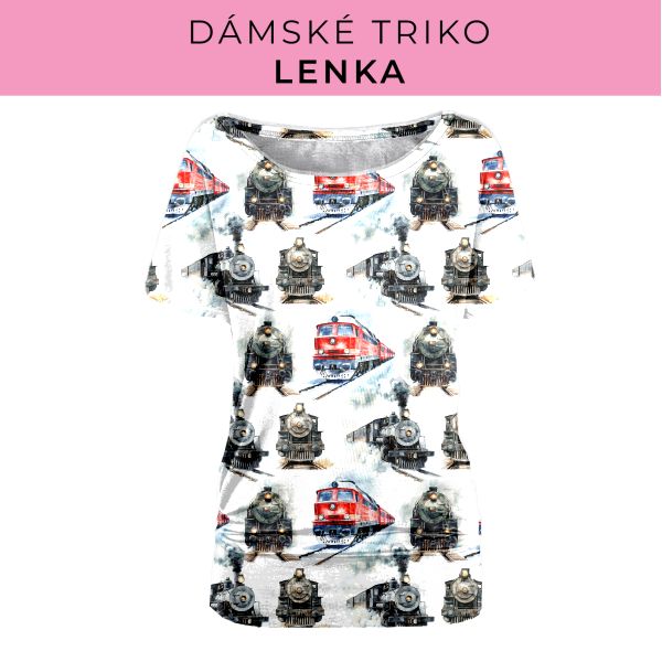 DÁMSKÝ střih - Triko Lenka