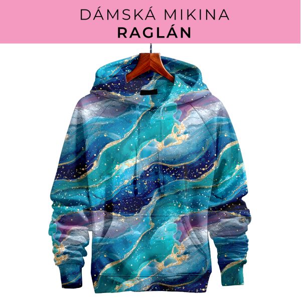 DÁMSKÝ střih - mikina raglán