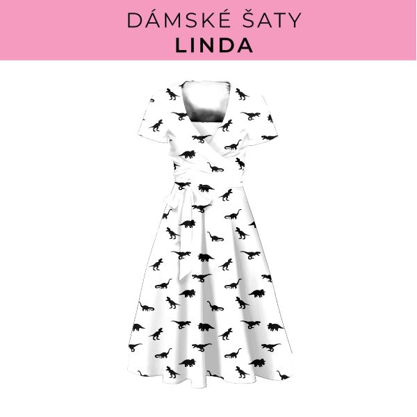 DÁMSKÝ střih - šaty Linda