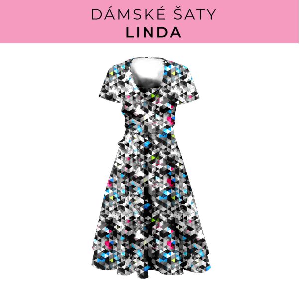 DÁMSKÝ střih - šaty Linda