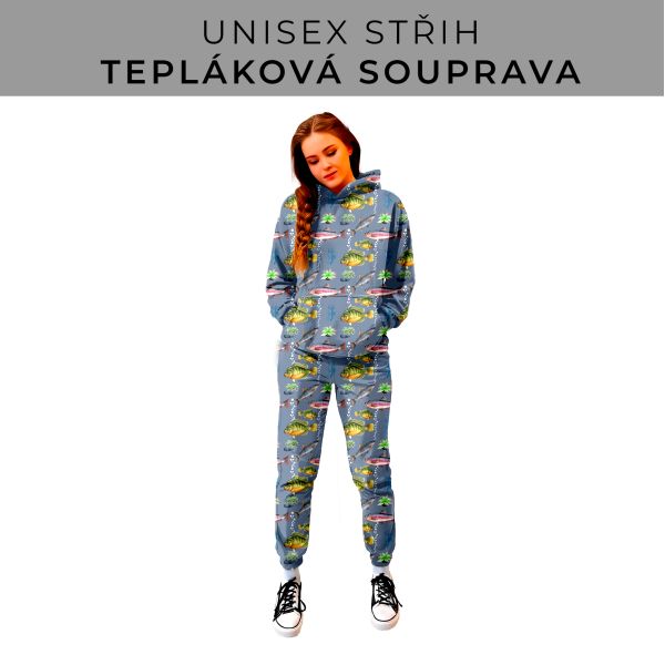 DÁMSKÝ střih - SET mikina a tepláky 
