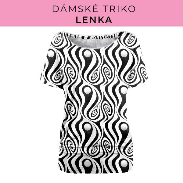 DÁMSKÝ střih - Triko Lenka