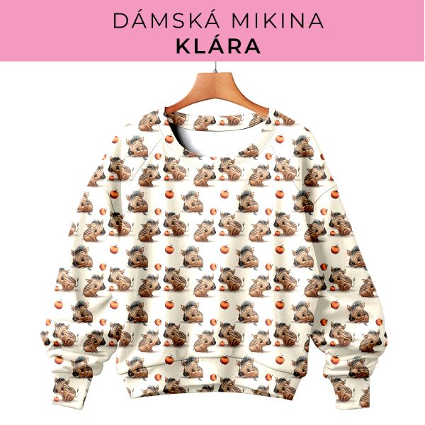 DÁMSKÝ střih - mikina Klára