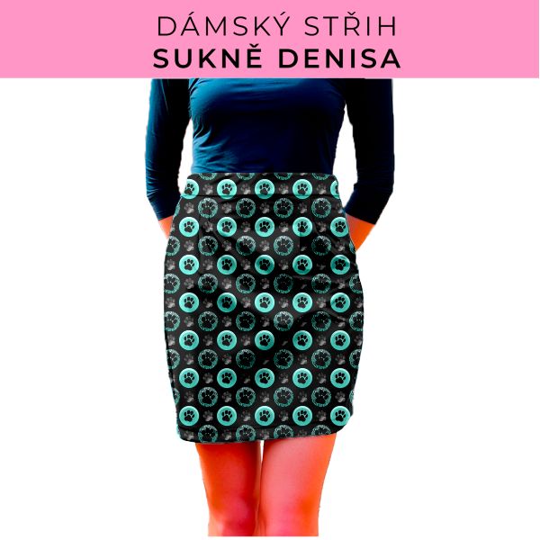 Dámský střih - Dámská sukně Denisa