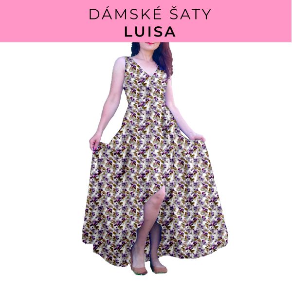 DÁMSKÝ střih - šaty Luisa