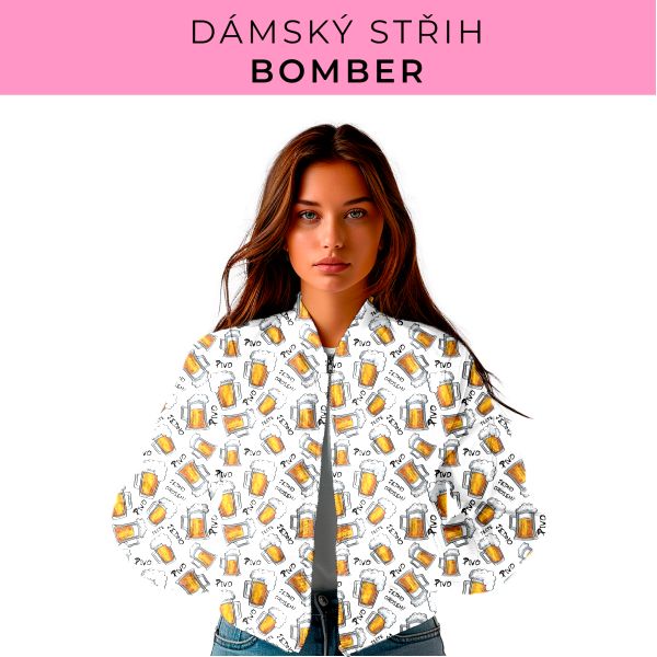 DÁMSKÝ střih - Bomber