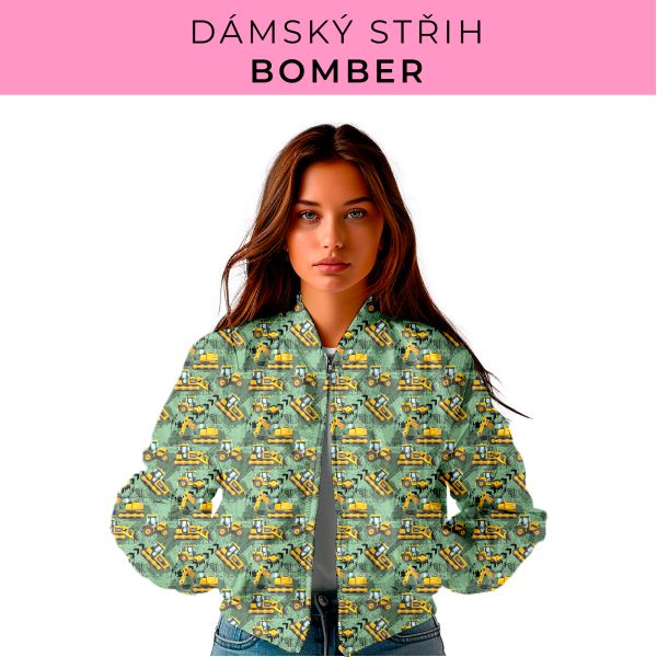 DÁMSKÝ střih - Bomber