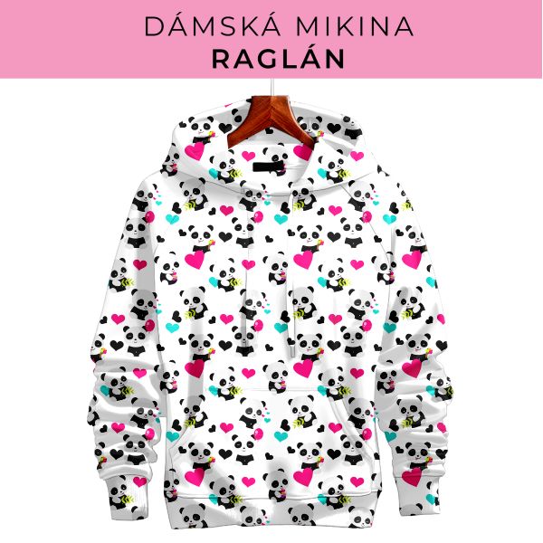 DÁMSKÝ střih - mikina raglán