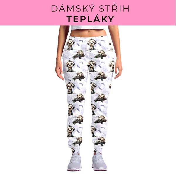 DÁMSKÝ střih - tepláky