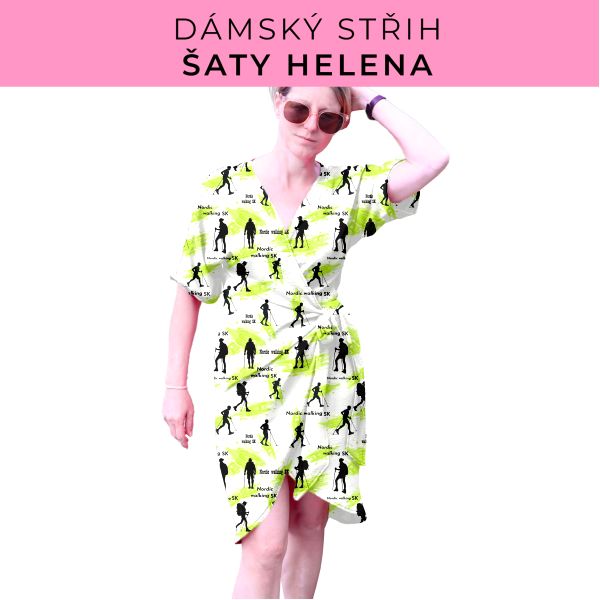 Dámský střih na šaty  Helena