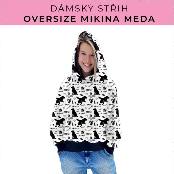 Dámský střih - mikina Meda