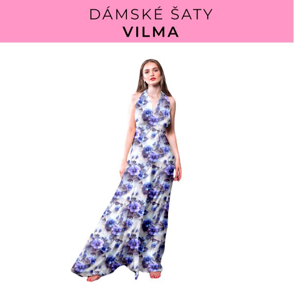 DÁMSKÝ střih - šaty Vilma